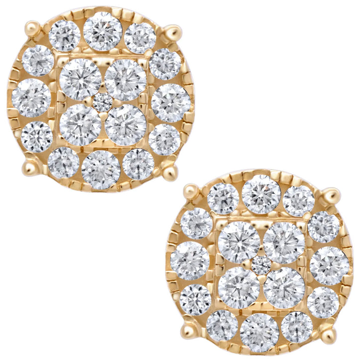 14 10K Gold Moissanite Earring