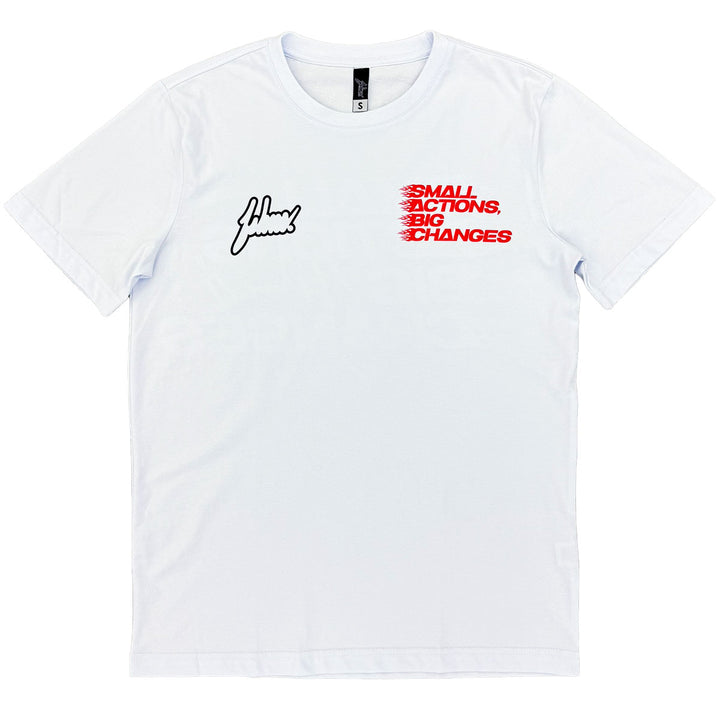 Small Actions Premium Tee (White)