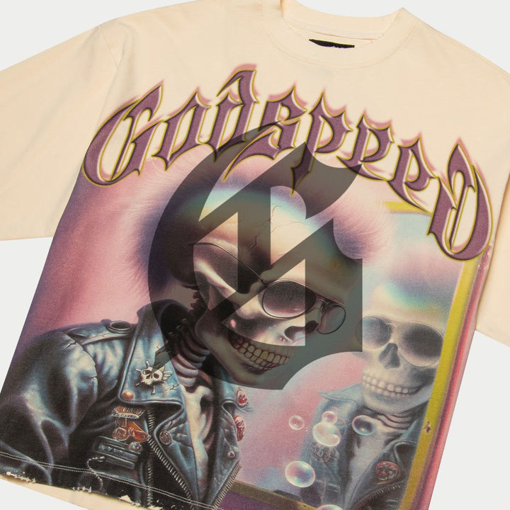 Man in The Mirror Tee (Bone)