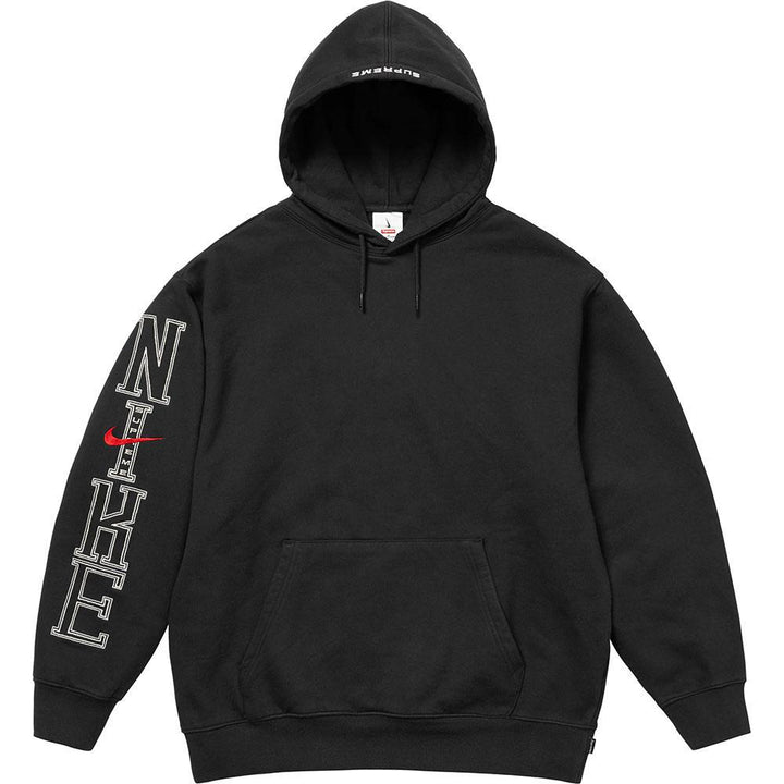 Supreme®/Nike® Hooded Sweatshirt (Black)