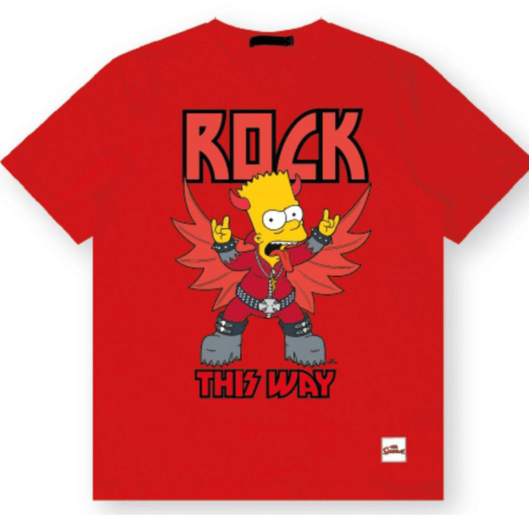 Bart Rock This Way Tee (Red)