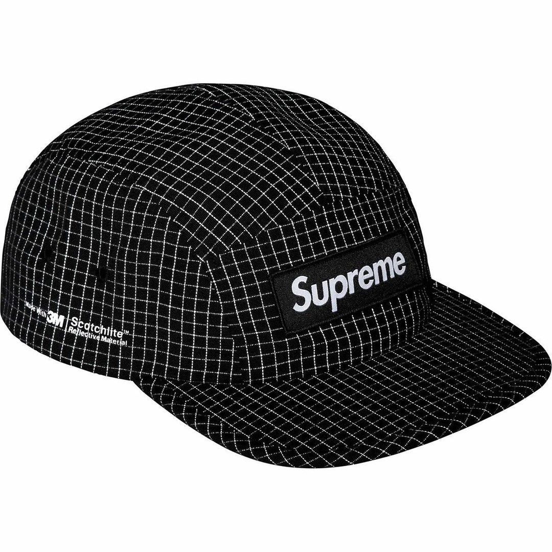 Reflective Ripstop Camp Cap (Black)