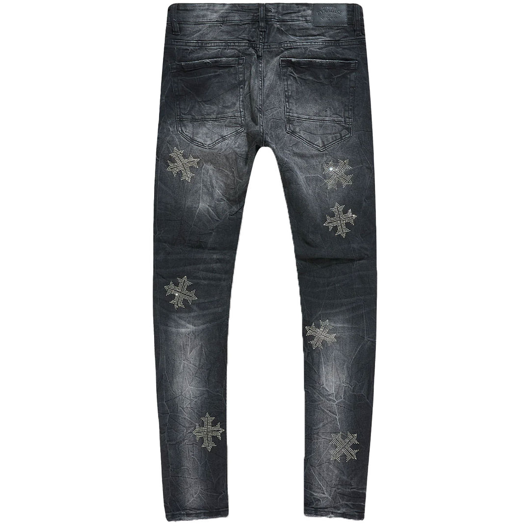 Slim Taper Limelight Denim (Black Shadow)