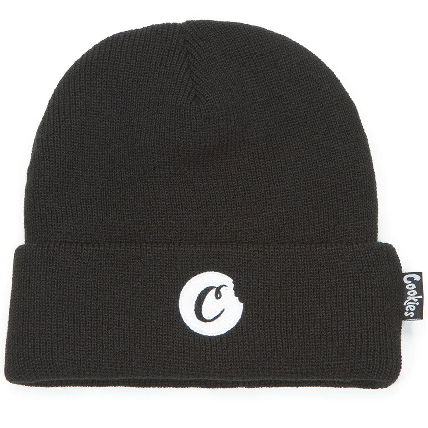 C-Bite Knit Beanie (Black/White) – Urban Street Wear