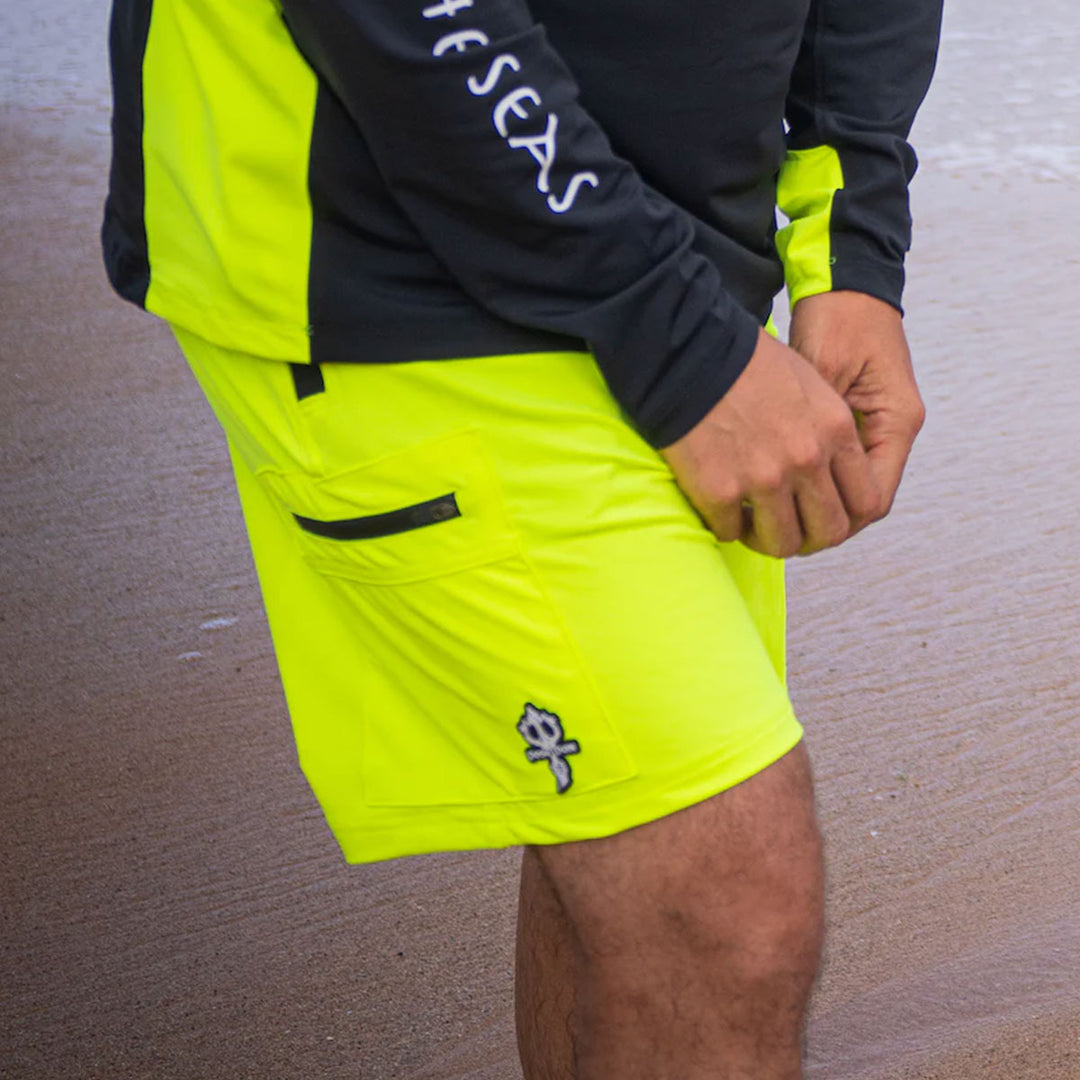 Trident Swim Short (Neon Green)