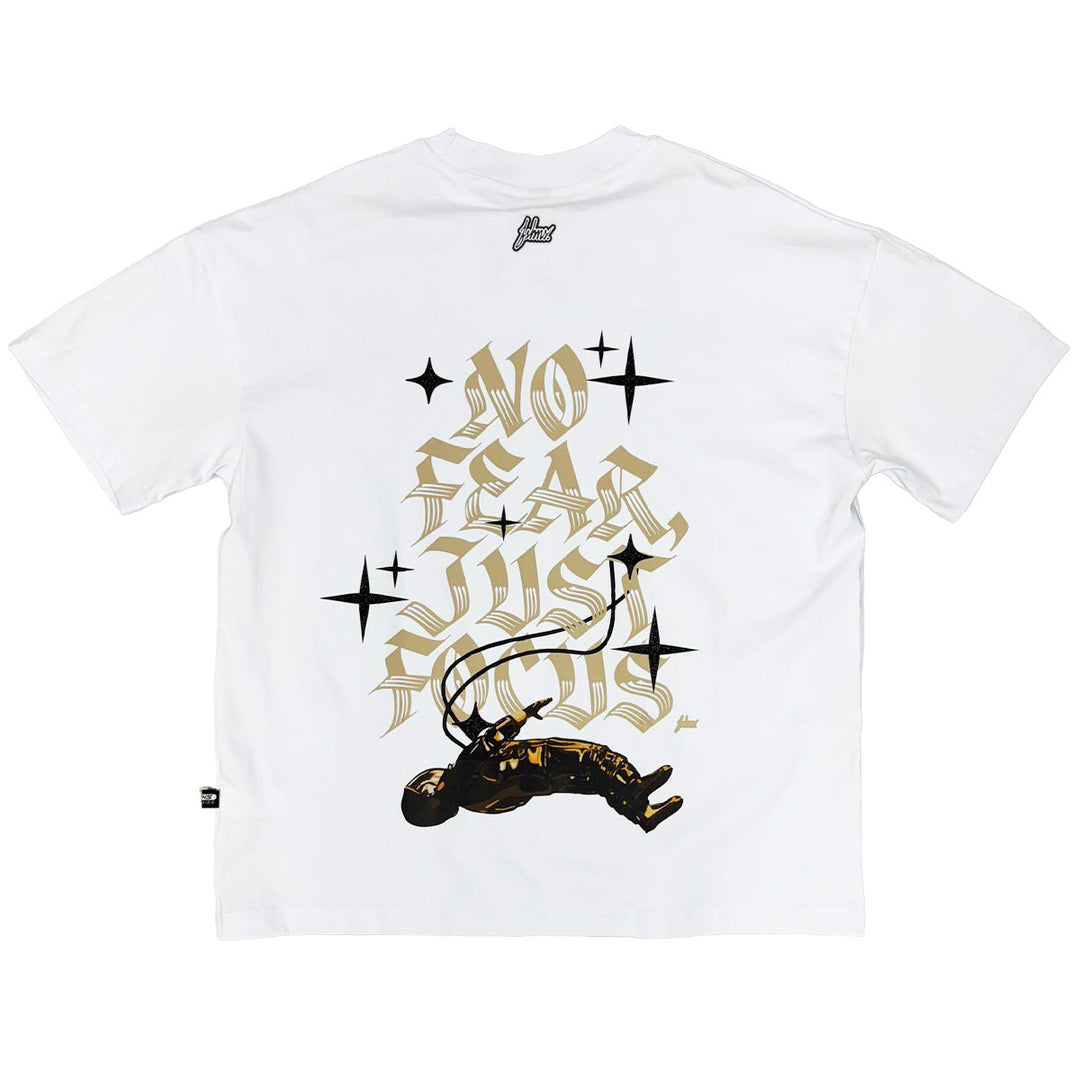 Just Focus Oversize Tee (White)