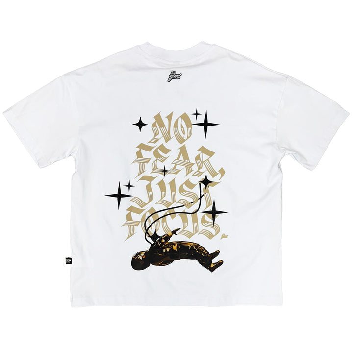 Just Focus Oversize Tee (White)