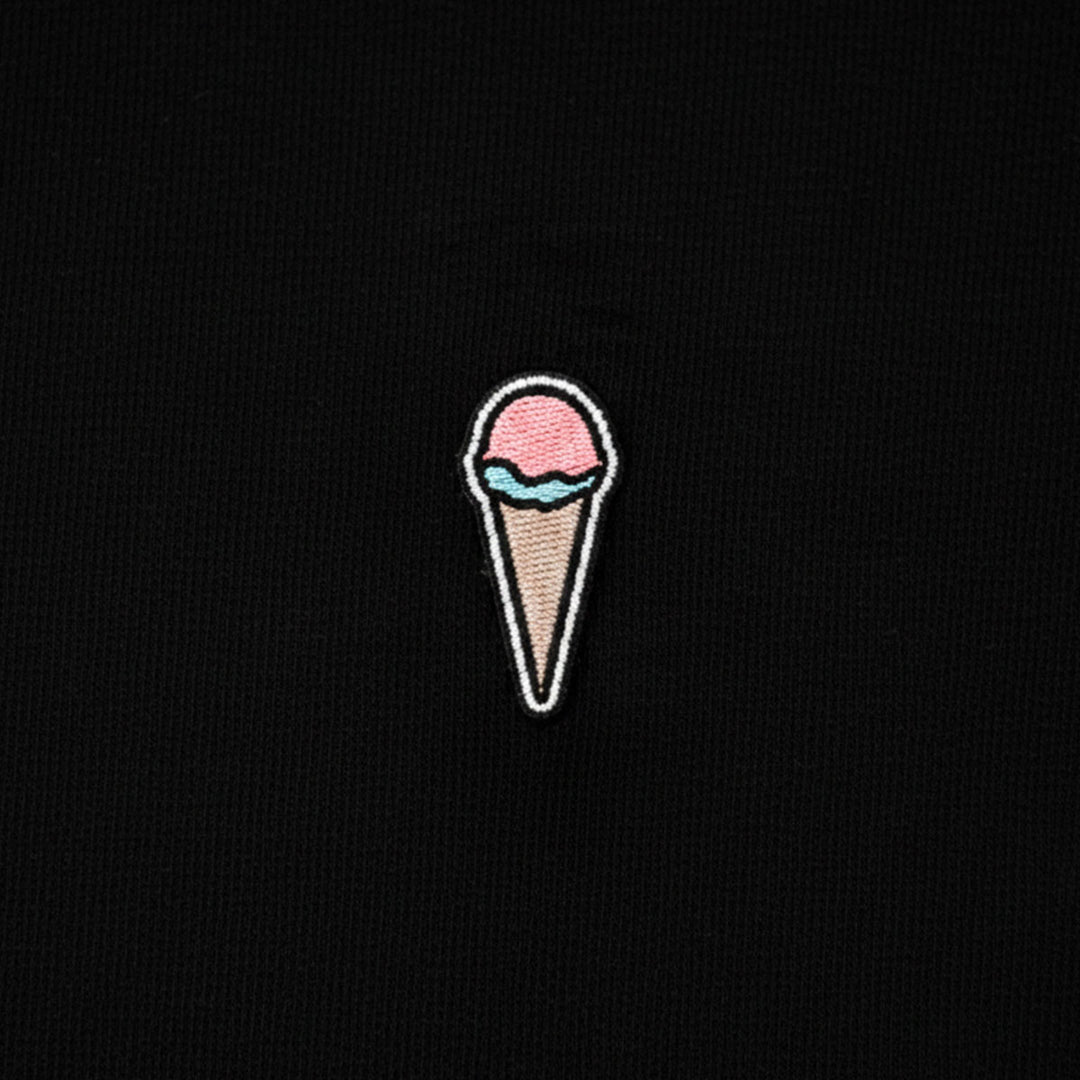 Ice Cream Logo Basic Tee (Black)