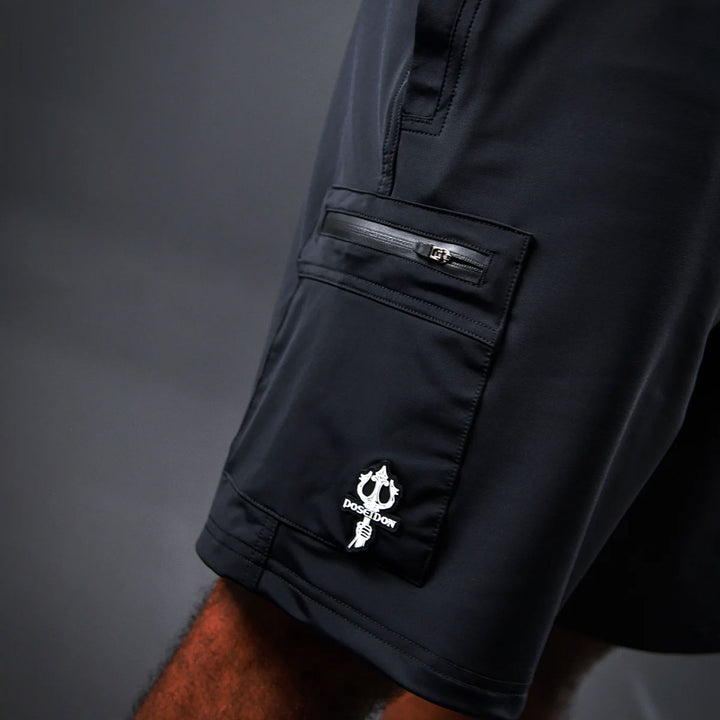 Trident Swim Shorts (Black)