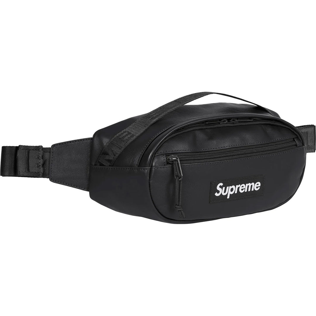 Leather Waist Bag (Black)