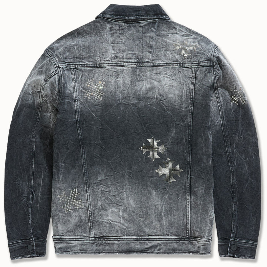 Limelight Denim Trucker Jacket (Black Shadow)