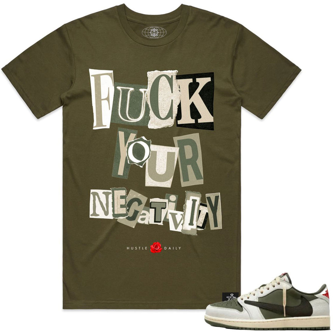 OLV FYN Note Tee (Army)