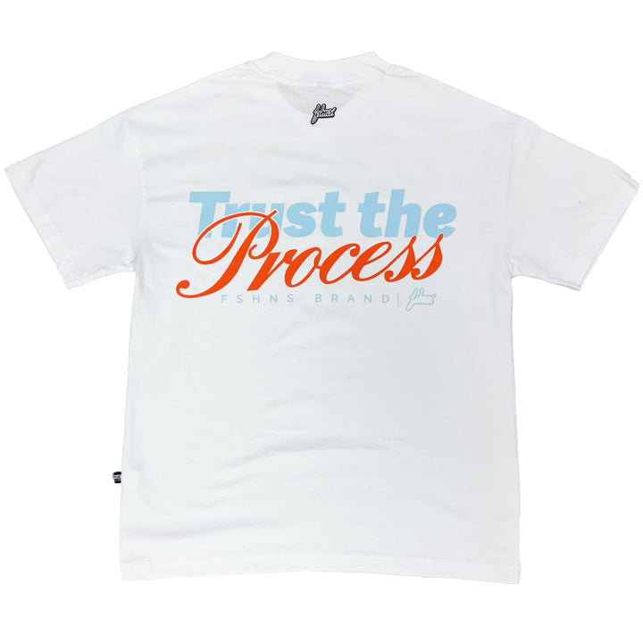 Trust The Process Oversize Tee (White)