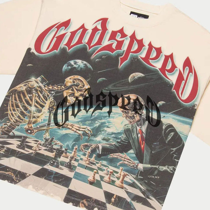 Checkmate Tee (Bone)