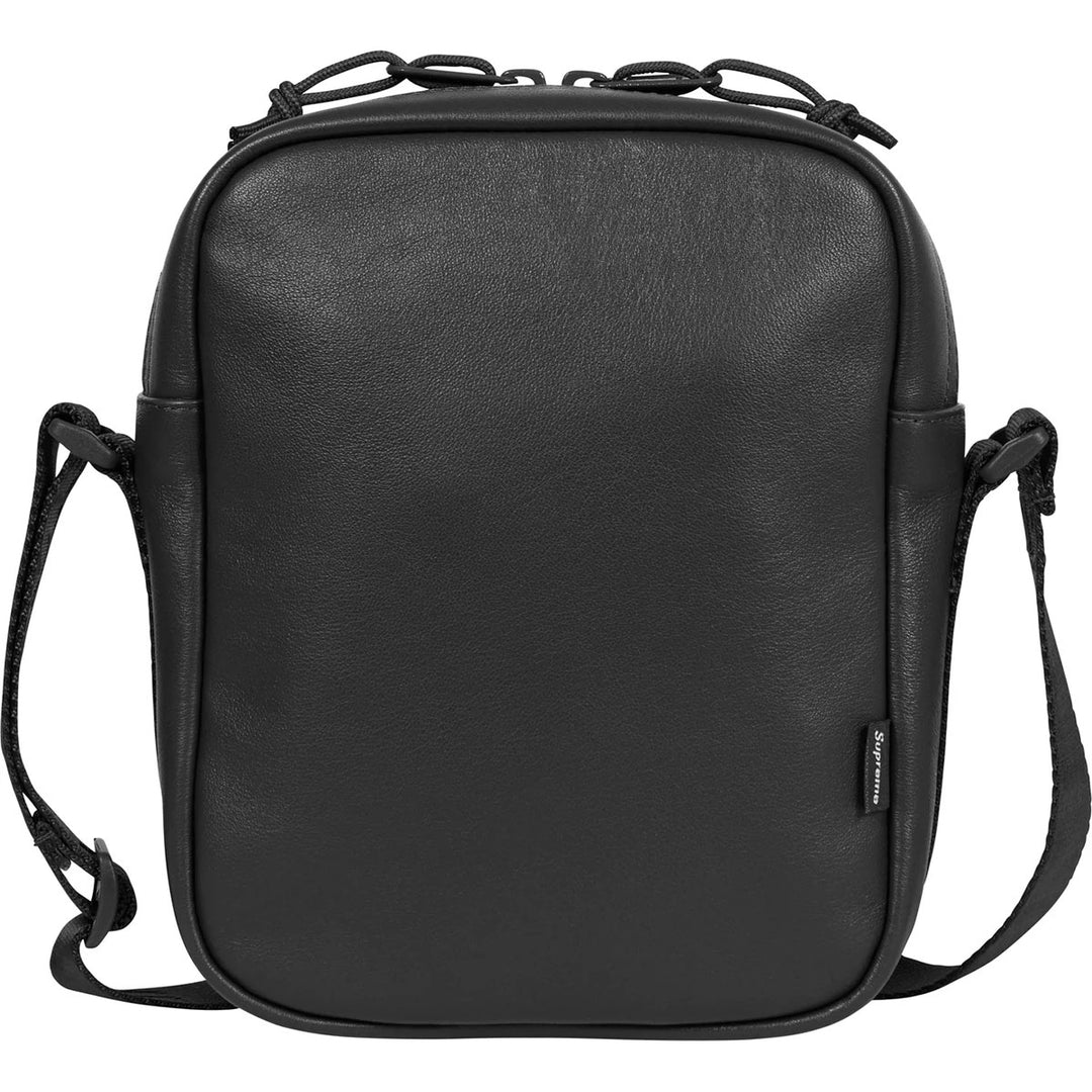 Leather Shoulder Bag (Black)