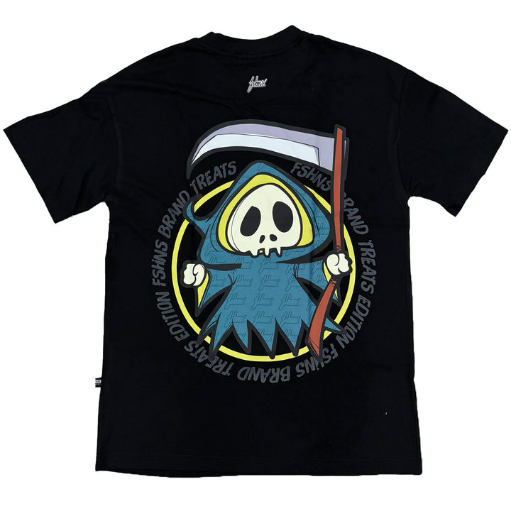 Ghost Treats Oversize Tee (Black)