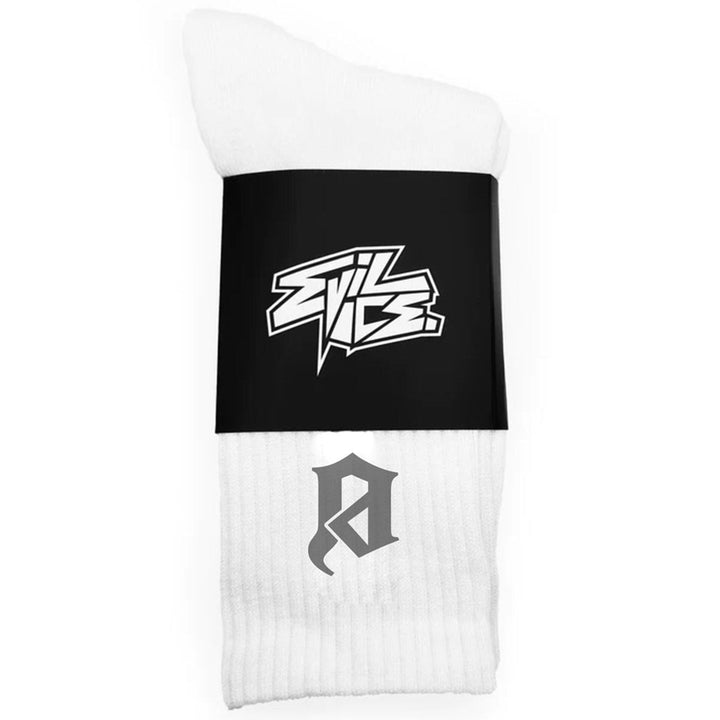 Monogram Socks (White)