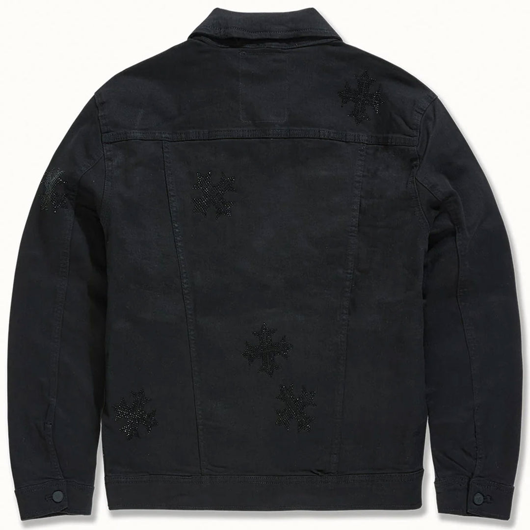 Limelight Denim Trucker Jacket (Jet Black)