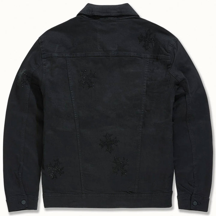 Limelight Denim Trucker Jacket (Jet Black)