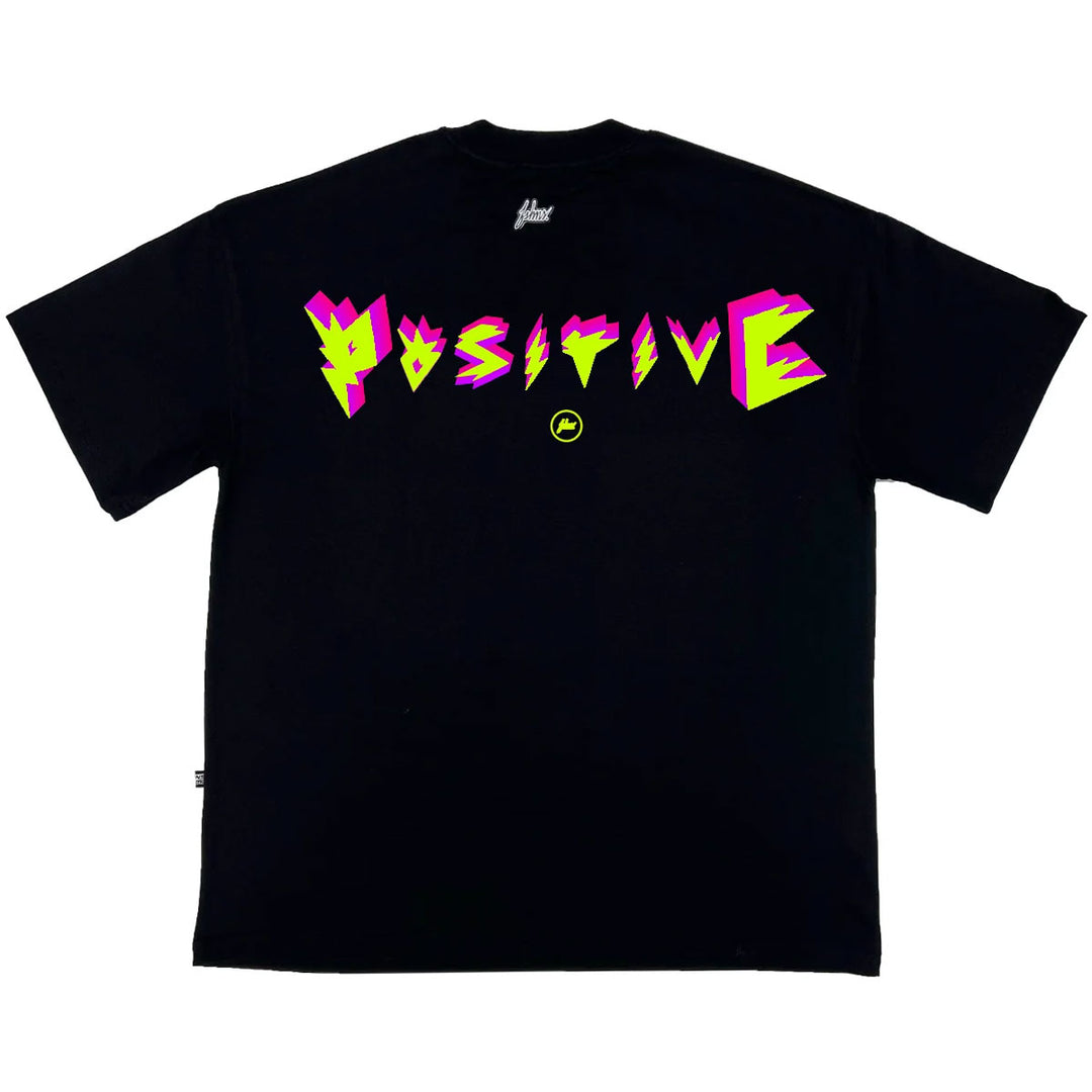 Powerful Positive Oversize Tee (Black)