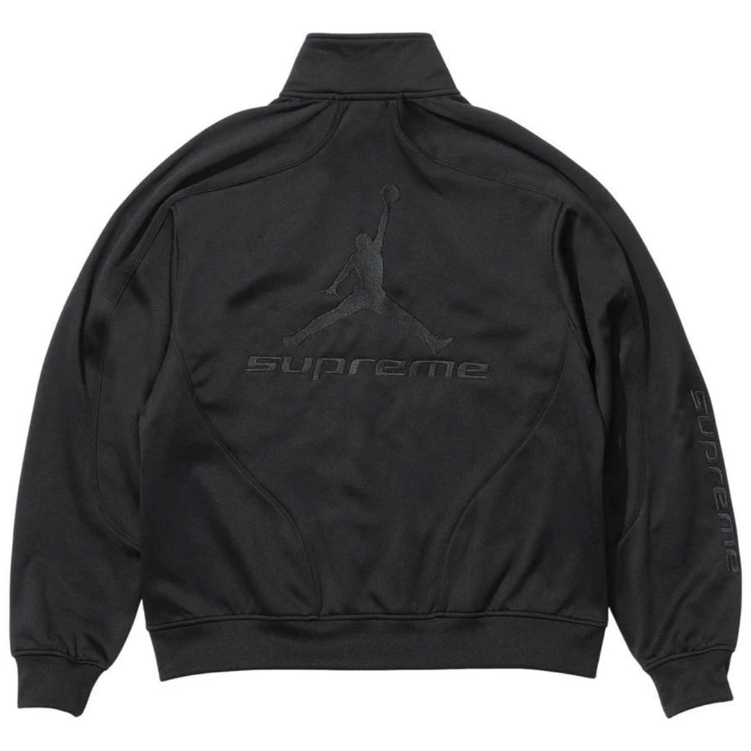 Supreme® / Jordan® Tricot Track Jacket (Black)