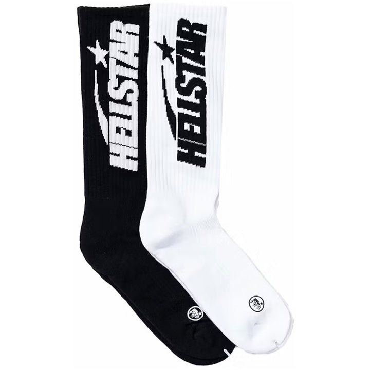 Hellstar Classic Socks 2 Pack (Black/White)