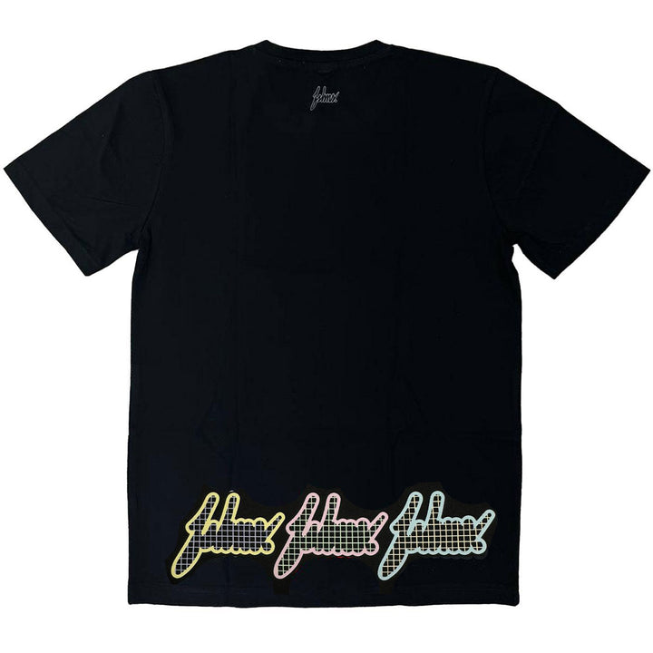 3 Layer Grill Tee (Black/Pastel Colors)