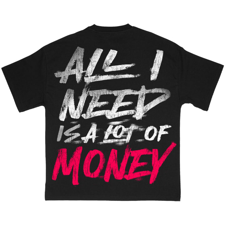 Maneki Neko Tee (Black)