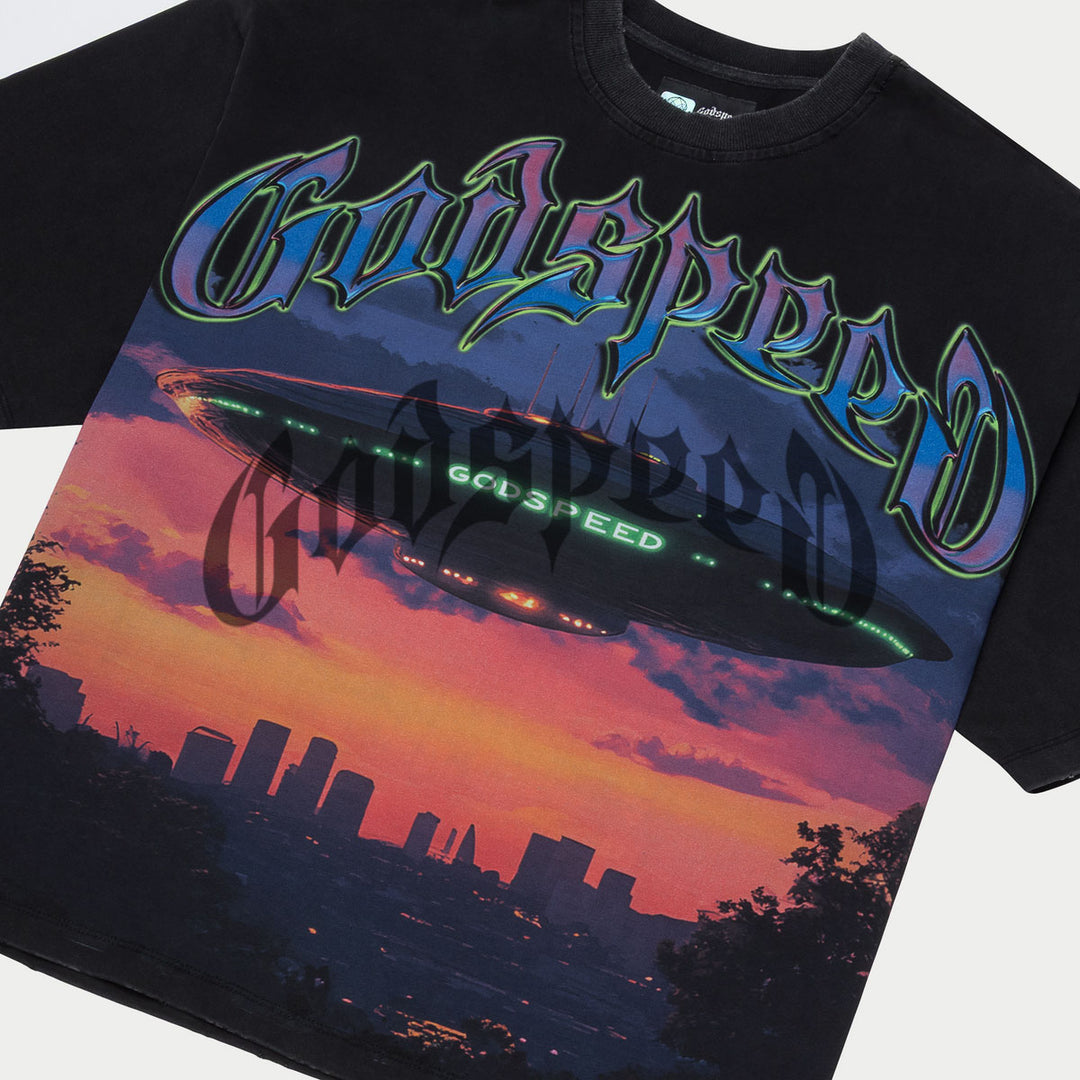 U.A.P. Tee (Black Wash)