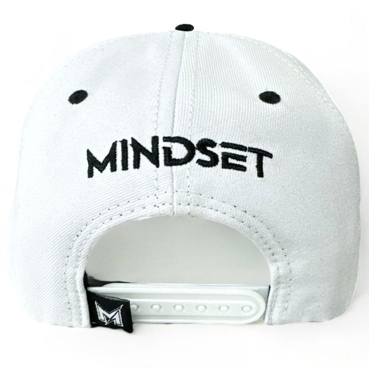 Mindset Curved Hat (White/Black)