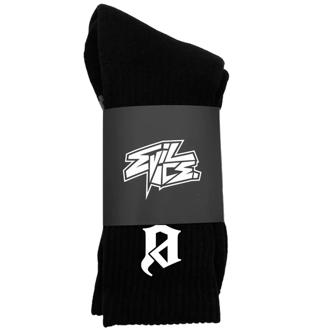 Monogram Socks (Black)