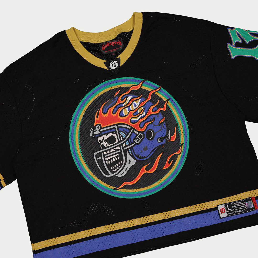 First Down Jersey (Black / Yellow)