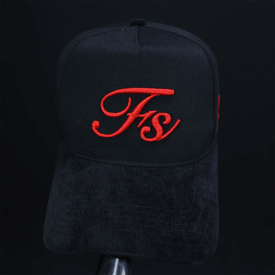 Stella Logo Snapback Hat (Black/Red)