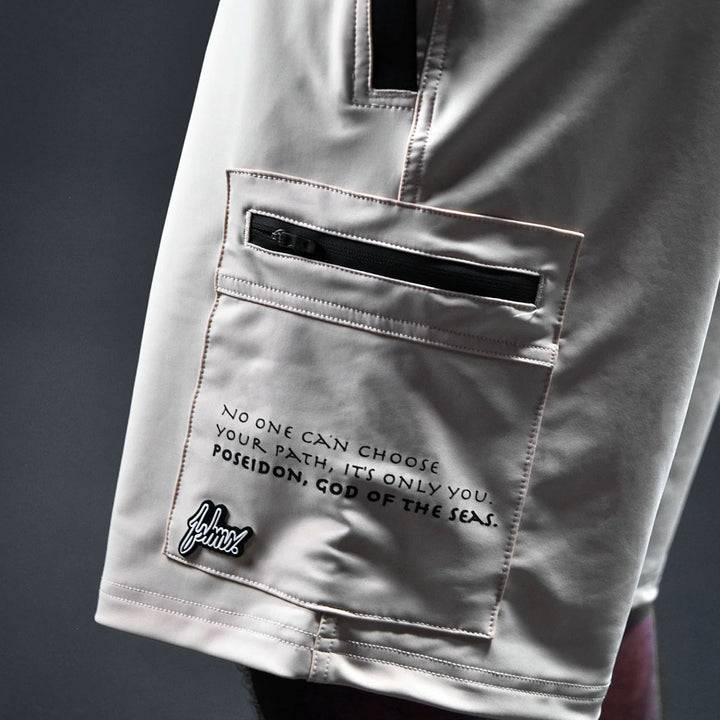 Trident Swim Shorts (Beige)