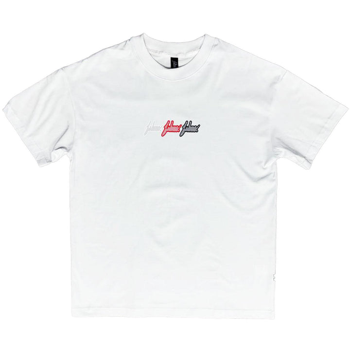 Logo Grill Oversize Tee (White/Red/Black)