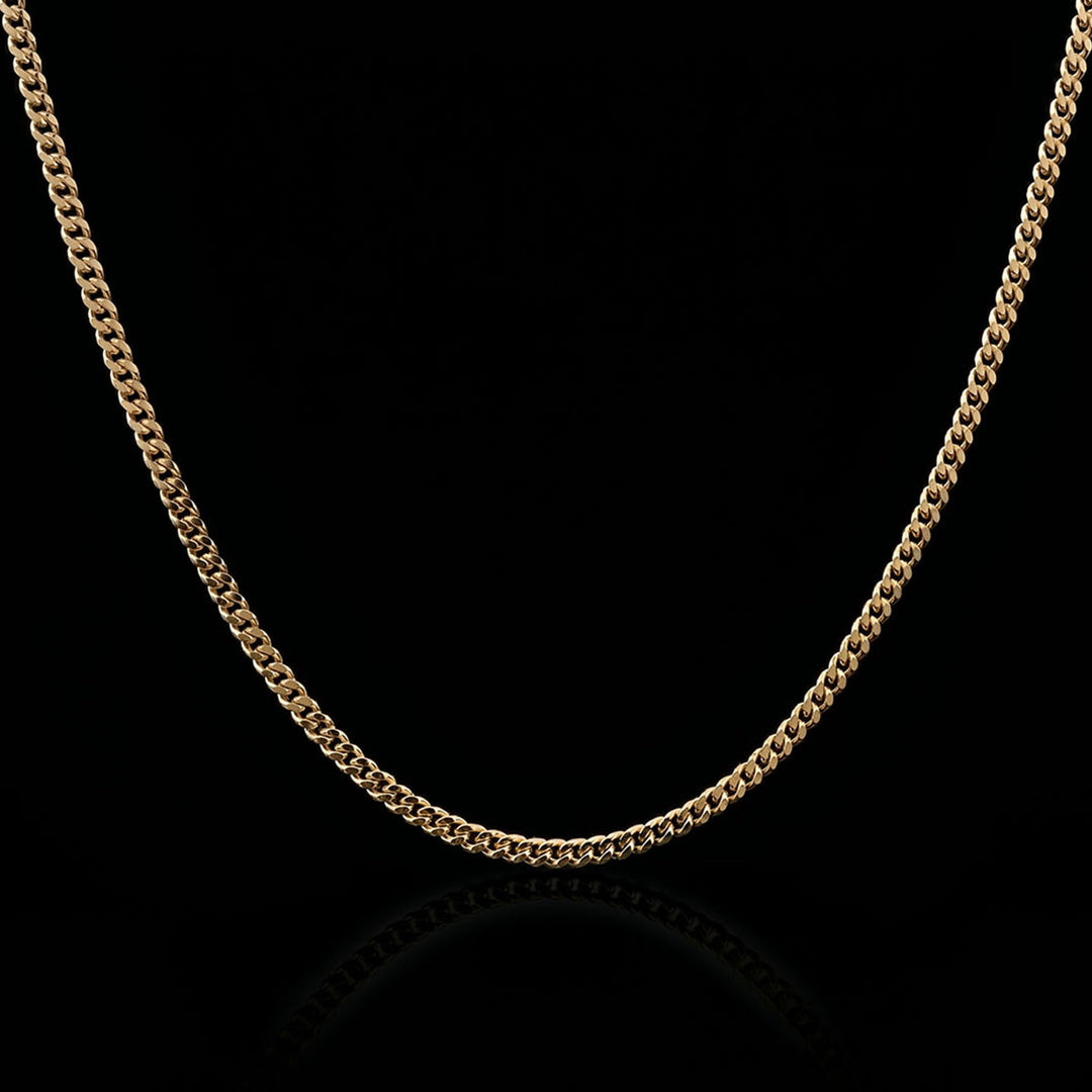 2mm Sterling Silver Cuban Necklace