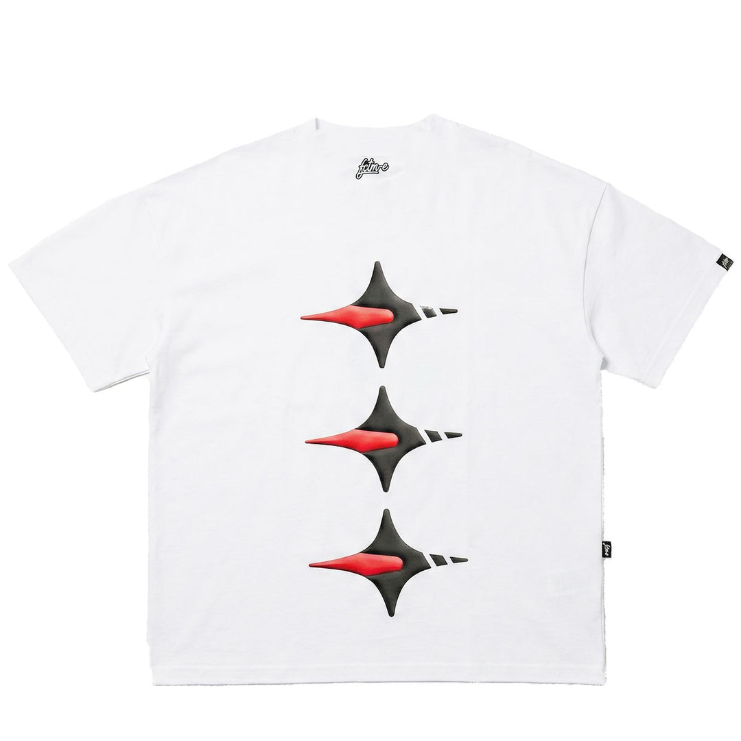 3 Star Tee (White)