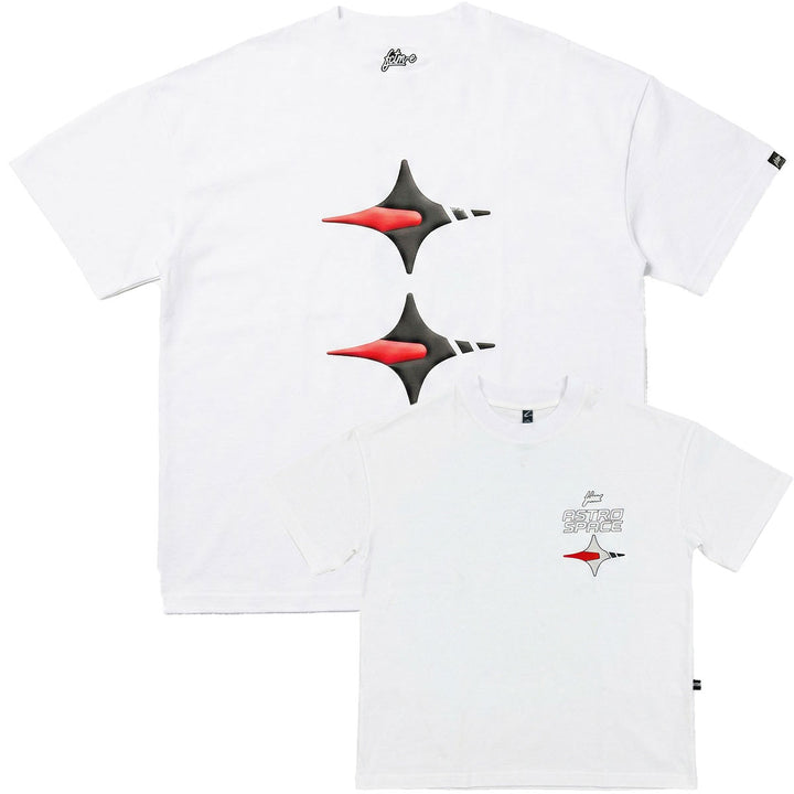 3 Star Tee (White)