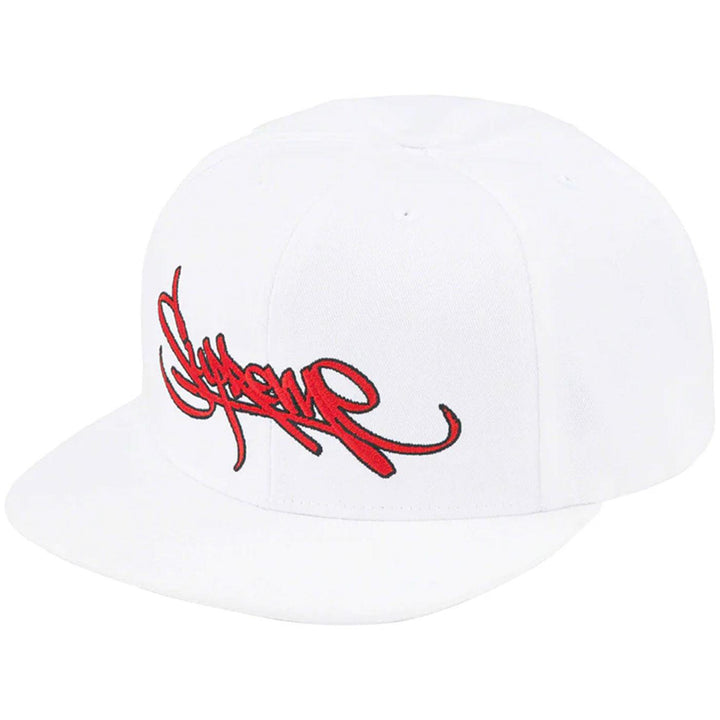 Supreme Handstyle Hat (White)