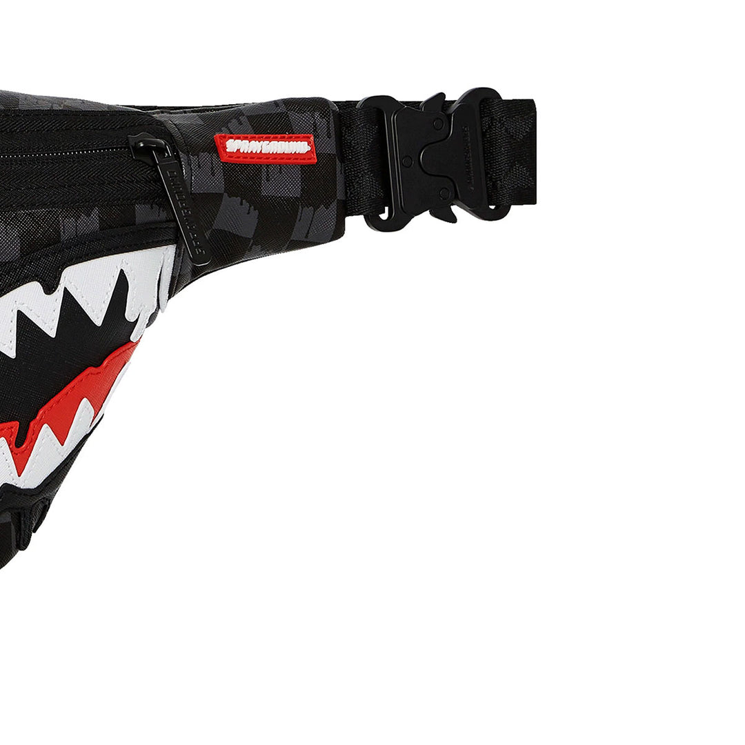 Dripping Sharks in Paris Savvy Crossbody