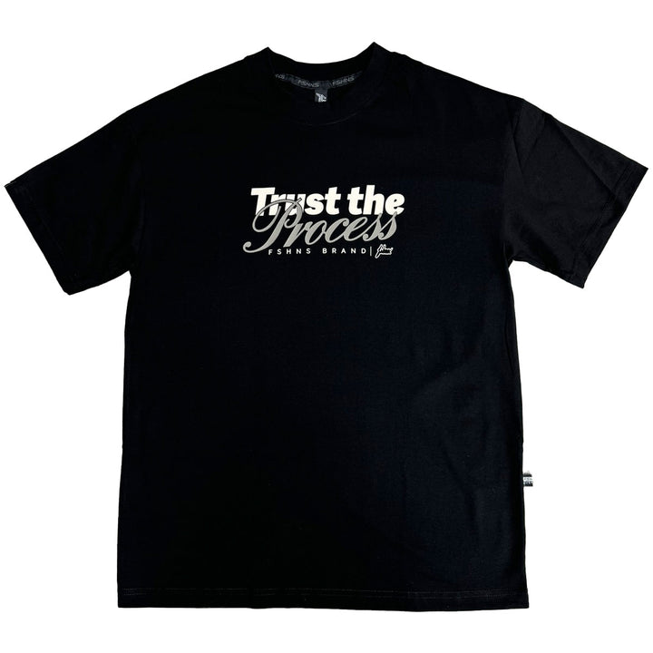 Trust The Process Oversize Tee (Black)