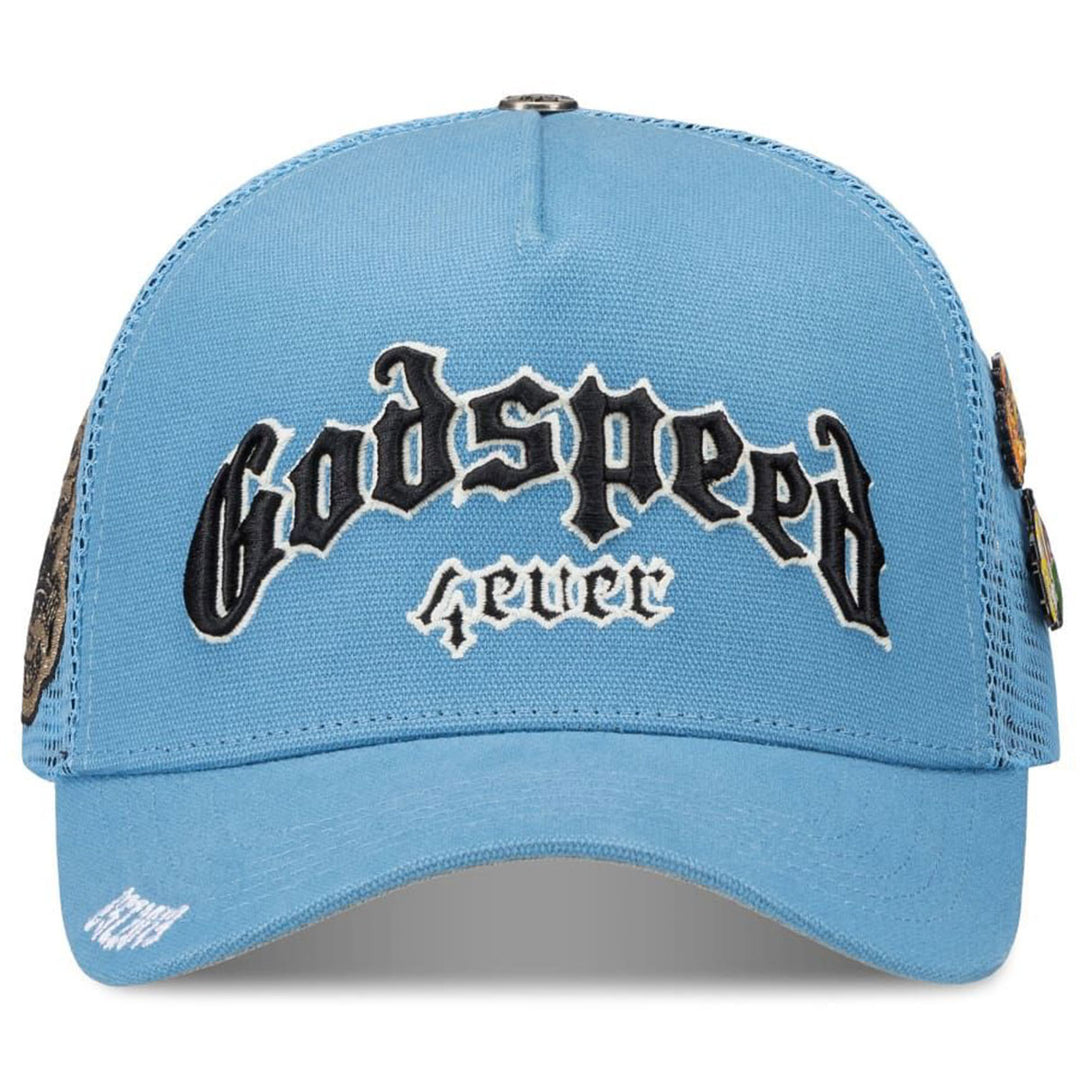 GS Forever Trucker Hat (Baby Blue)