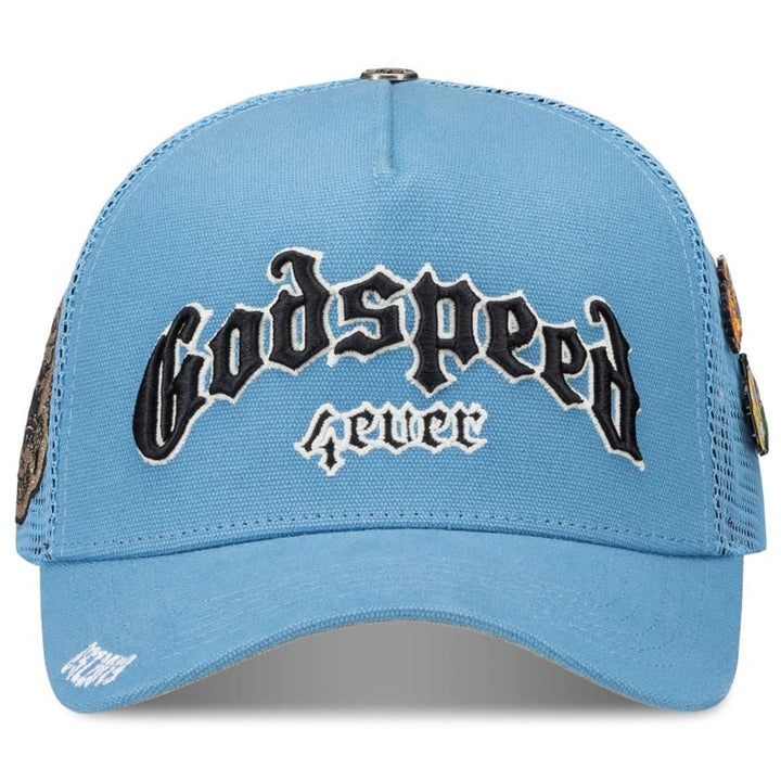 GS Forever Trucker Hat (Baby Blue)