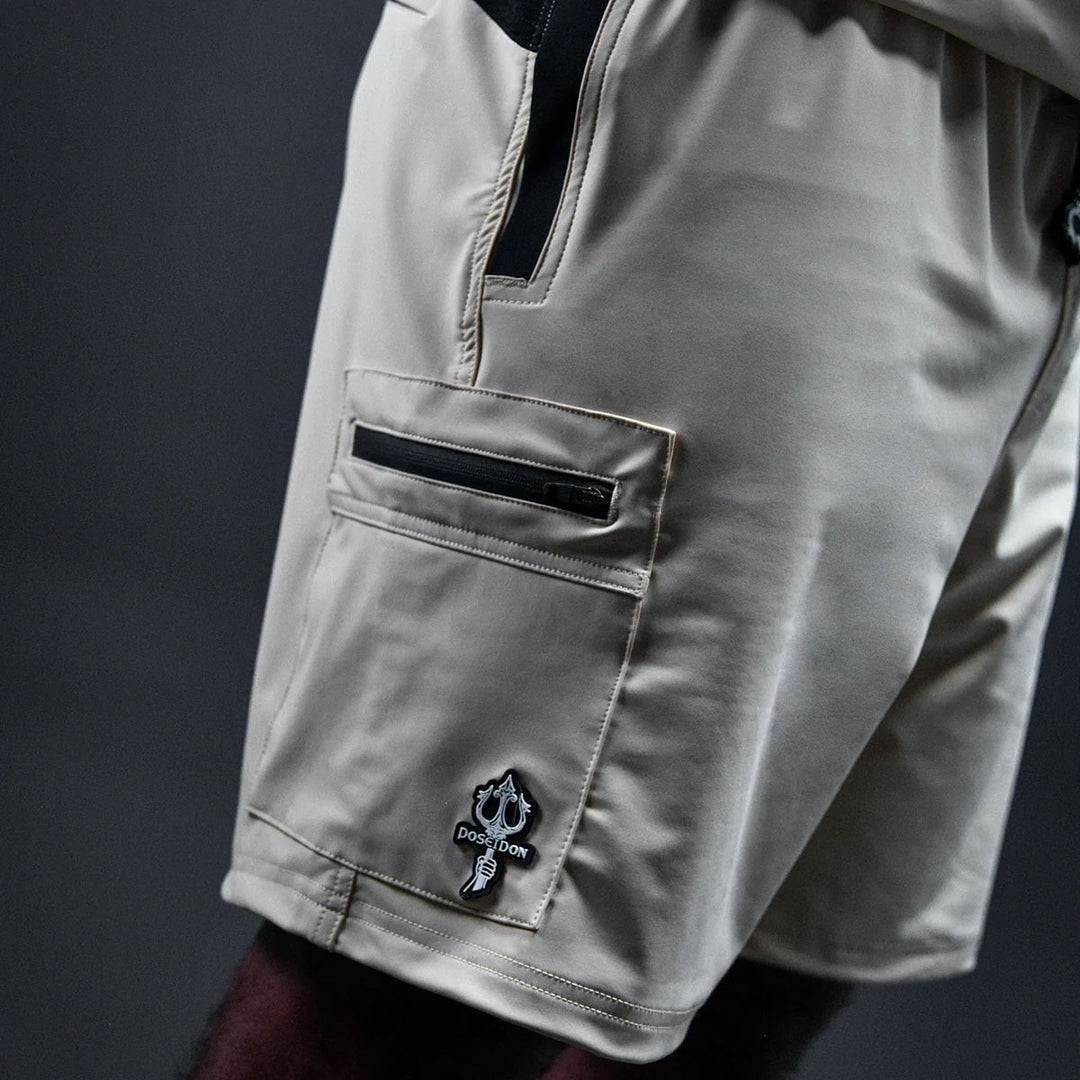 Trident Swim Shorts (Beige)