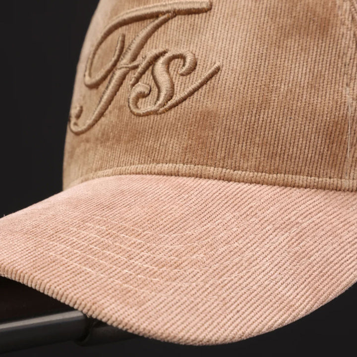 Stella Logo Snapback Hat (Gold/Beige)