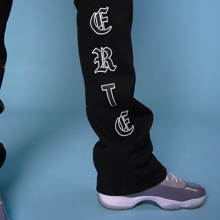 GREY LTTRS Flare Sweatpant (Black)