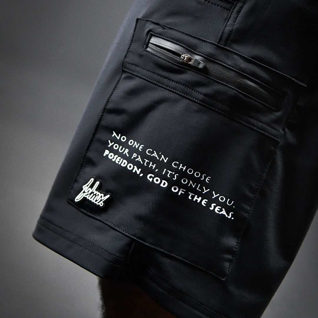 Trident Swim Shorts (Black)