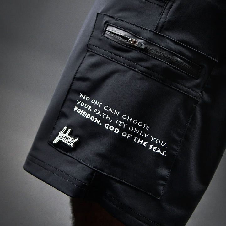 Trident Swim Shorts (Black)