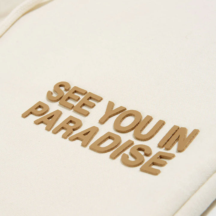 SYIP Tonal Stacked Sweatpants (Bone)