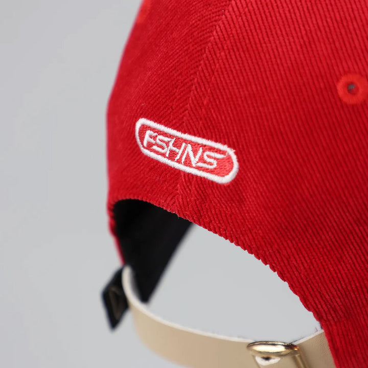 Corduroy Composer Hat (Red)